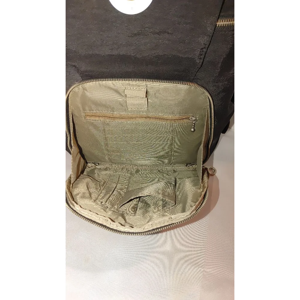 Baggallini Brussels Black Nylon 3-Way Convertible Bag